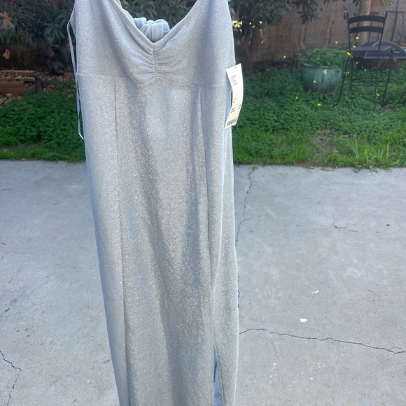 Urban Outfitters Dresses & Skirts - Elegant Silver Gown URBAN OUTFITTERS DRESS